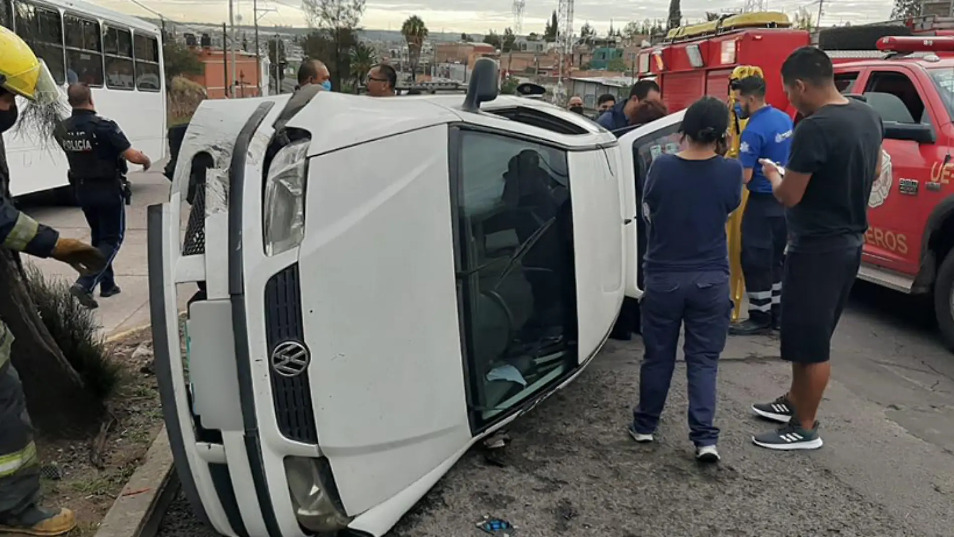 Aparatoso accidente 4